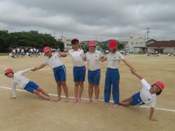 5・6年生運動会の練習