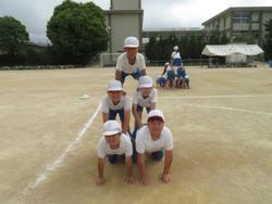 5・6年生運動会の練習
