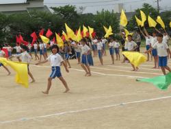 5・6年生運動会の練習