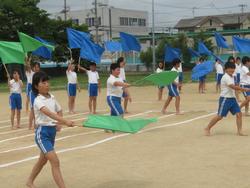 5・6年生運動会の練習