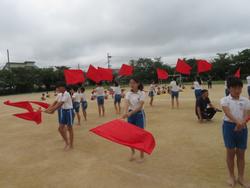 5・6年生運動会の練習