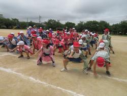 3・4年生運動会の練習