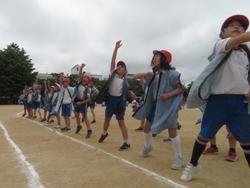 3・4年生運動会の練習