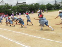 3・4年生運動会の練習