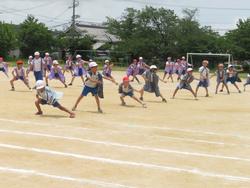 3・4年生運動会の練習