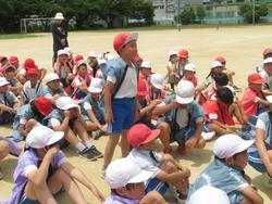 3・4年生運動会の練習