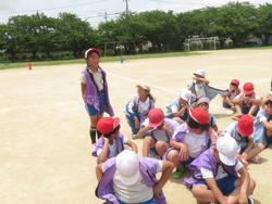 3・4年生運動会の練習