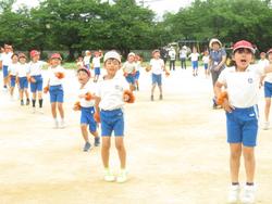1・2年生運動会の練習