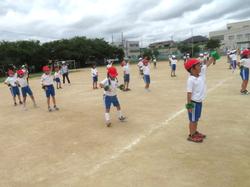 1・2年生運動会の練習