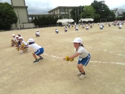 1・2年生運動会の練習