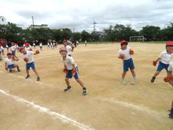 1・2年生運動会の練習