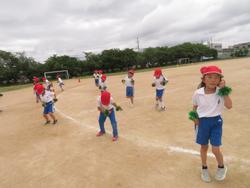 1・2年生運動会の練習