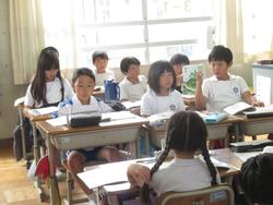 3年生国語の授業