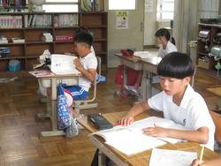 3年生国語の授業