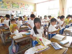 2年生国語の授業