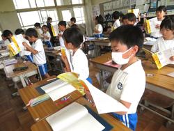 2年生国語の授業