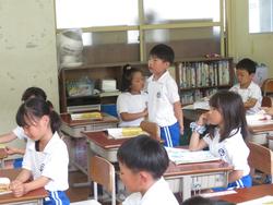 1年生国語の授業