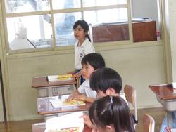 1年生国語の授業