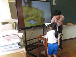 1年生国語の授業