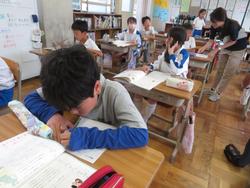 4年生国語の授業
