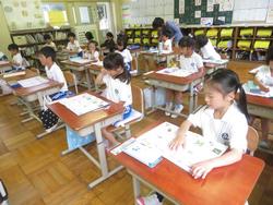 1年生国語の授業