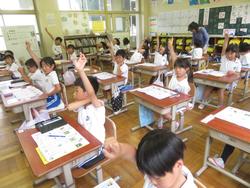 1年生国語の授業