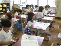 1年生算数の授業