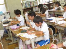 2年生国語の授業