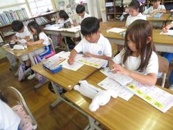 2年生国語の授業