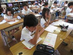 2年生国語の授業