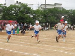 1・2年生徒競走