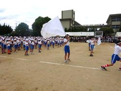 応援合戦の様子