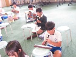5年生音楽の授業