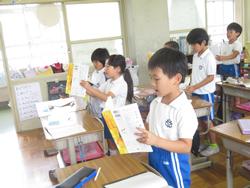 2年生国語の授業