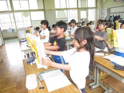 2年生国語の授業