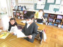 2年生国語の授業