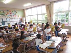 2年生国語の授業