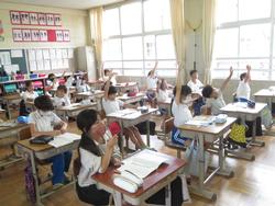4年生算数の授業