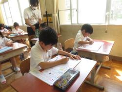 1年生国語の授業