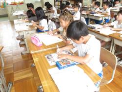 2年生国語の授業