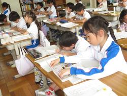 2年生国語の授業