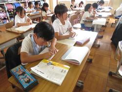 2年生国語の授業