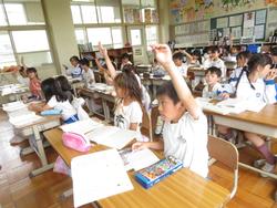 2年生国語の授業
