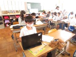 6年生外国語の授業