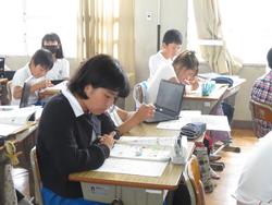 6年生外国語の授業