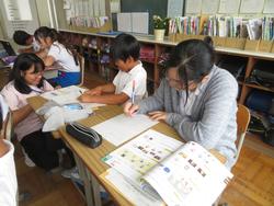 6年生外国語の授業