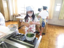 5年生家庭科の授業