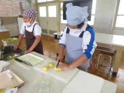 5年生家庭科の授業