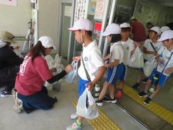 3年生花いっぱい運動の様子