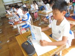 4年生国語の授業